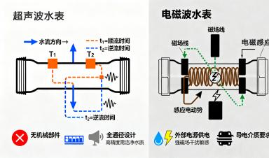 工業用水計量新標桿：超聲波水表 vs. 電磁水表，誰更勝一籌